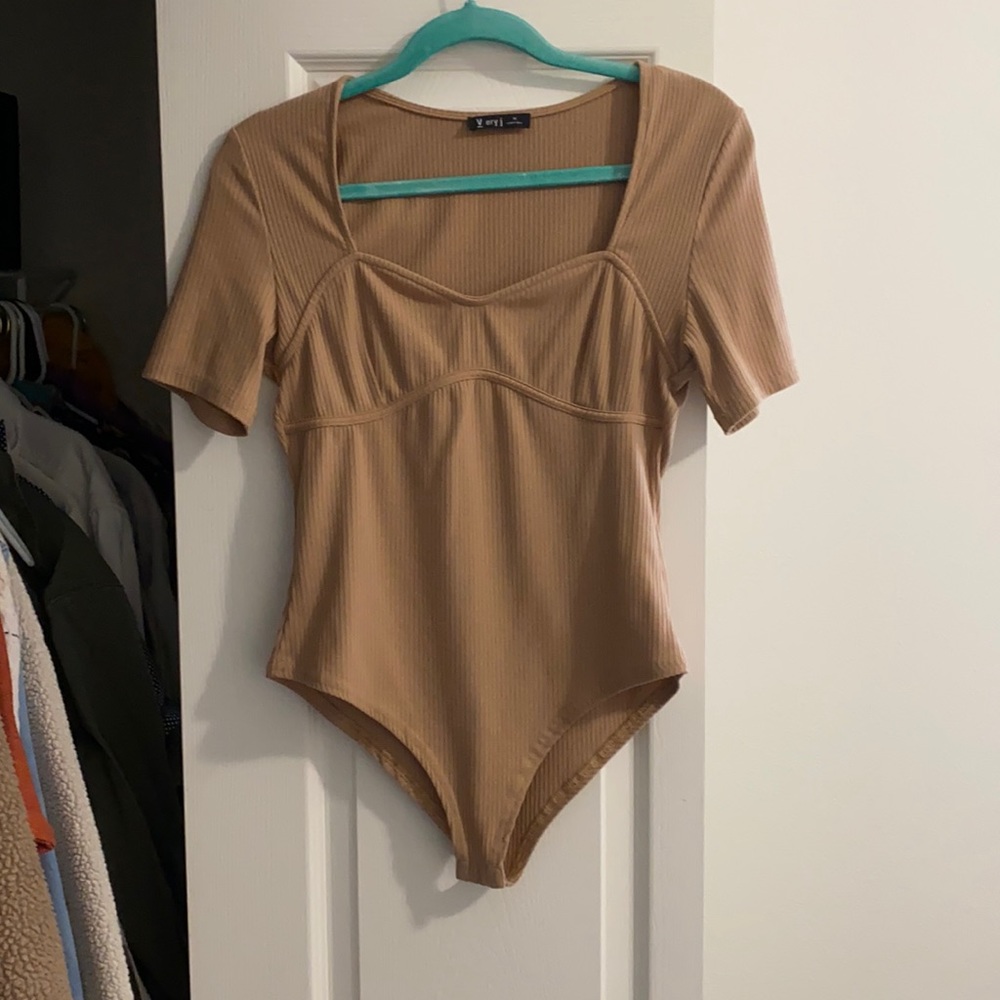 Tan bodysuit